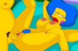 Homer šoustá se sestrami Marge – Simpsonovi porno